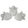 Decorative ceramic angel, with inscription, 3 types, 1 pc.