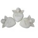Decorative ceramic angel, with inscription, 3 types, 1 pc.