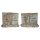 Decorative garden memorial stone, book-shaped, made of ceramic, 2 types, 1 pc.