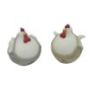 Ceramic hen figurine in pants, 2 types, 1 pc.