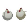 Ceramic hen figurine in pants, 2 types, 1 pc.