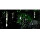Solar rain effect lamp, stick shape, 5 pieces