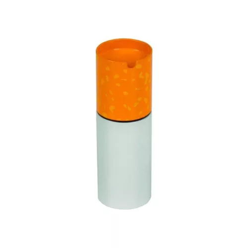 Cigarette-shaped ashtray