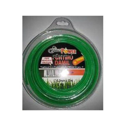 Plastic cutting line 3mmx55m round, plastic roll 0.5 kg