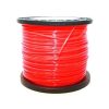 Plastic cutting line 2.7mmx216m round, professional, plastic roll green