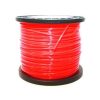 Plastic cutting line 2.7mmx216m round, professional, plastic roll green