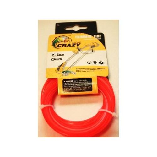 Plastic cutting line 3mmx15m square, professional, in paper blister