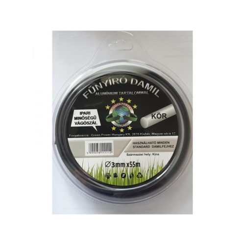 plastic cutting thread alu 1lb round 3mm 55 meters