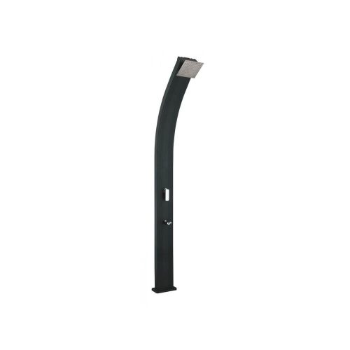 Speedshower SlimLine Deluxe garden solar shower, 225 cm, 24 liter tank, black