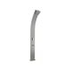 Speedshower SlimLine Deluxe garden solar shower, 225 cm, 24 liter tank, silver gray