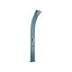 Speedshower SlimLine Deluxe garden solar shower, 225 cm, 24 liter tank, blue-silver