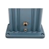 Speedshower SlimLine Deluxe garden solar shower, 225 cm, 24 liter tank, blue-silver