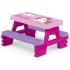 Unicorn picnic table with bench - 71 x 77 x 43 cm