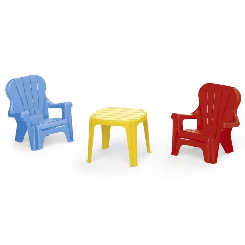 Garden table with chairs - 37 x 37 x 31 cm