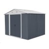 HECHT 12x10plus GARDEN TOOL STORAGE HOUSE