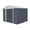 HECHT 12x10plus GARDEN TOOL STORAGE HOUSE