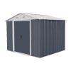 HECHT 6X8PLUS GARDEN TOOL STORAGE HOUSE