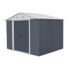 HECHT 6X8PLUS GARDEN TOOL STORAGE HOUSE