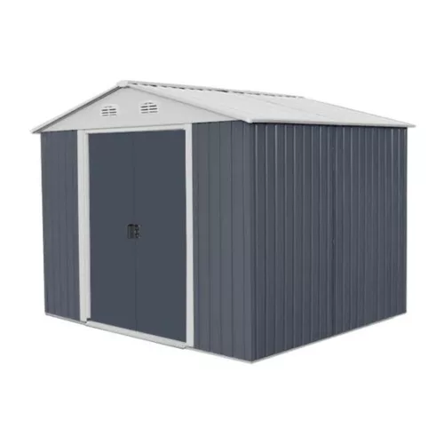 HECHT 6X8PLUS GARDEN TOOL STORAGE HOUSE