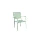 Aluminium classic chair white stackable