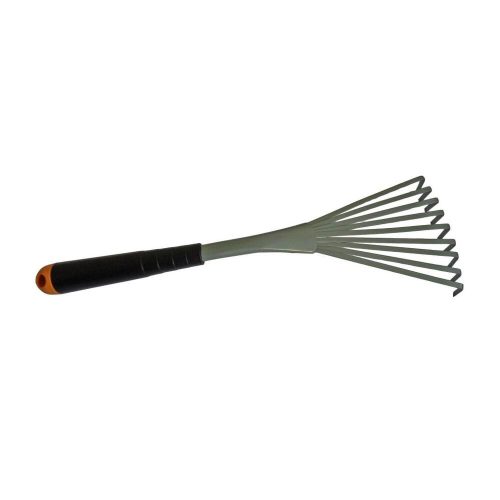 Metal hand rake, 38.5 cm
