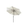 Fieldmann FDZN 5006 metal frame cream-colored parasol