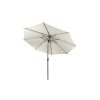 Fieldmann FDZN 5006 metal frame cream-colored parasol
