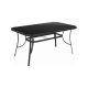 Fieldmann FDZN 5030 glass top metal frame table