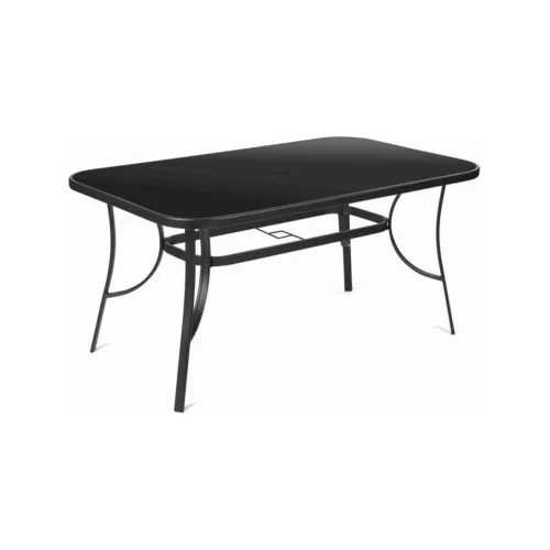 Fieldmann FDZN 5030 glass top metal frame table