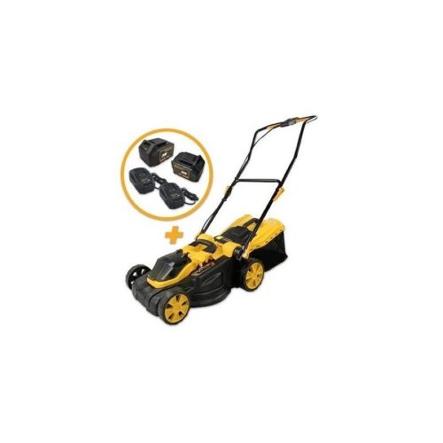 Riwall RALM 3820 SET 20V szénkefe nélküli akkumulátoros fűnyíró
