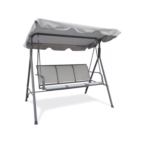 Fieldmann FDZN 5204 metal frame gray garden swing bed