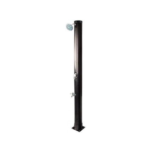 Solar shower Aluminum, with foot wash 40L