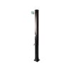 Solar shower Aluminum, with foot wash 40L