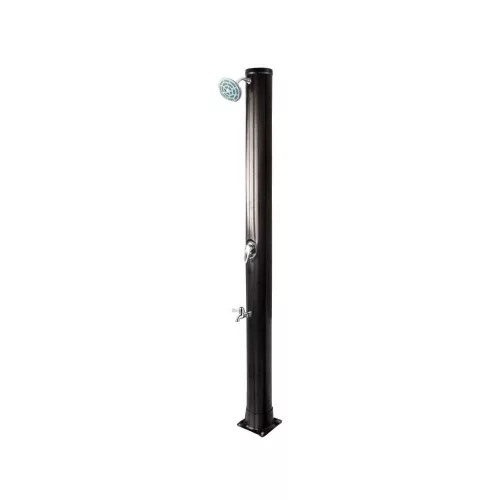 Solar shower Aluminum, with foot wash 40L