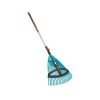 Gardena combisystem adjustable plastic leaf broom + handle