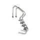 Comfort 4-step stainless steel ladder for in-ground pools from 130 cm depth