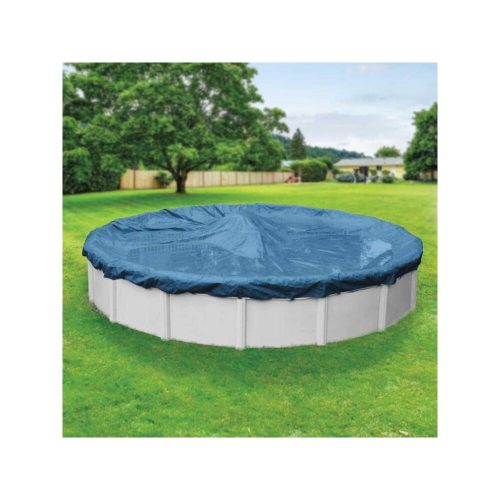 Strong weatherproof liner for 4.6 m round pool in blue