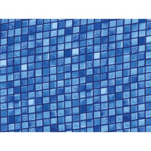 Pool liner Ibiza Mosaic 0.60 mm thick with J hook for round 1.20 / 6.00 m round pool