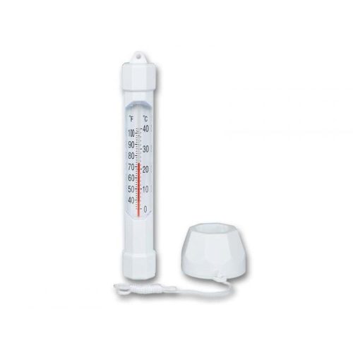 Pool thermometer, attachable
