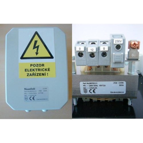 Safety transformer for 50 Watt LED pool lighting