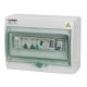 Filter control switch box for counterflow