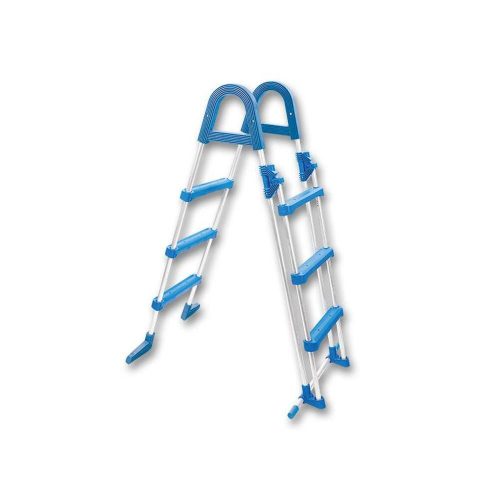 Azuro 3-step lacquered safety ladder recommended for pools up to 1.1 meters deep