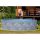 Azuro Stone 3.6 m diameter 1.2 m deep pool with Lagoon blue liner, skimmer opening design