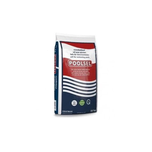 Sea salt in 25 kg packages