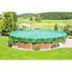 Strong weatherproof liner for 3.2 m round pool in green/black