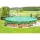 Strong weatherproof liner for 4.2 m round pool in green/black
