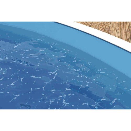Pool liner Lagoon with 0.25 mm thick overlap for the 3.6 x 1.2 m pool