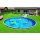 Azuro Frame De Luxe wooden covered 5.5*1.20 m pool, skimmer equipped, without liner