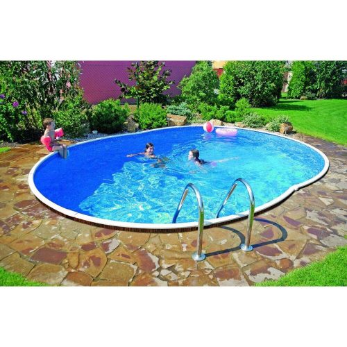 Azuro Frame De Luxe 5.5*3.7 m 1.2 m deep pool, skimmer equipped, without liner