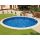 Ibiza circular pool, 3.6 m diameter, 1.2 m deep, with combi closing rail, without liner and skimmer opening